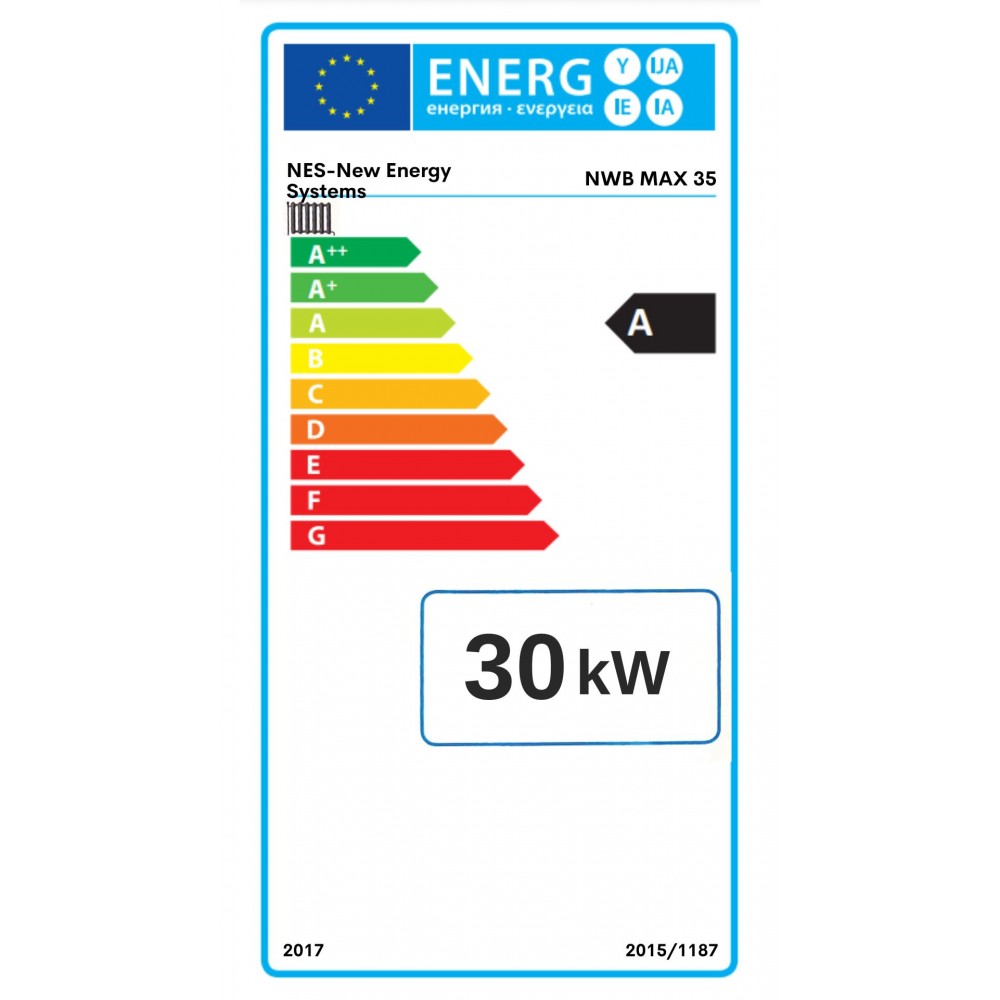 Kotel na tuhá paliva BURNiT NWB MAX 35, 30kW | Kotle na tuhá paliva | Dřevo |