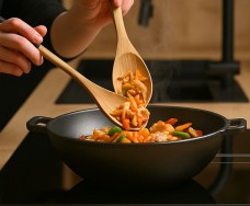 Plochá litinová pánev