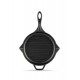 Smaltovaná litinová pánev na gril Hosse, Black Onyx, Ф24cm | Litinová pánev na gril | Litinová pánev |