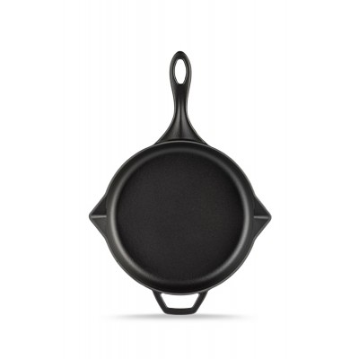 Smaltovaná litinová pánev Hosse, Black Onyx, Ф24cm - Litinová pánev