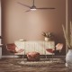 Stropní ventilátor s LED osvětlením a dálkovým ovládáním FANKVBR40G, Ф132, DC40W | Stropní ventilátory | Ventilátory |