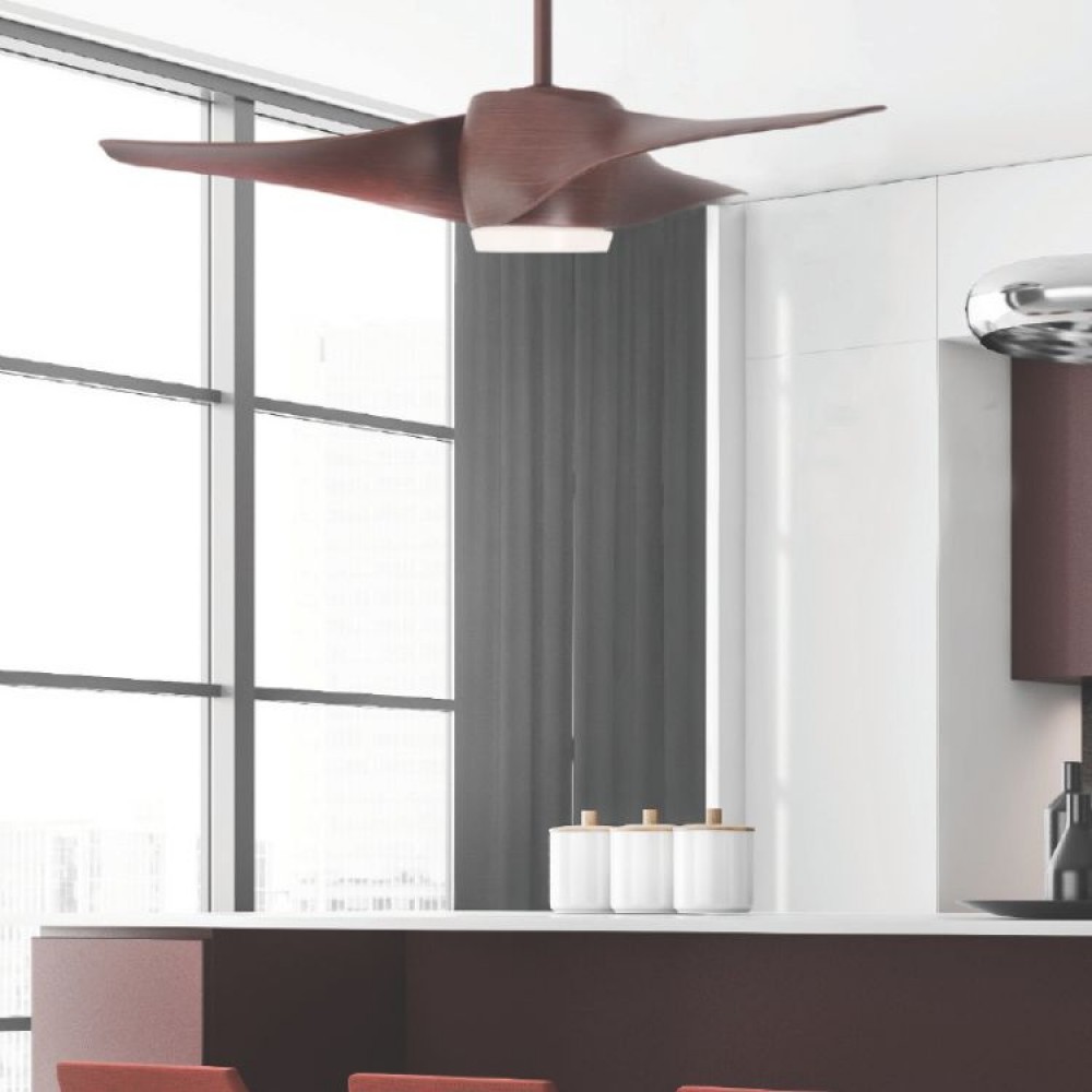 Stropní ventilátor s LED osvětlením a dálkovým ovládáním FANKVBR60G, Ф132, DC40W | Stropní ventilátory | Ventilátory |