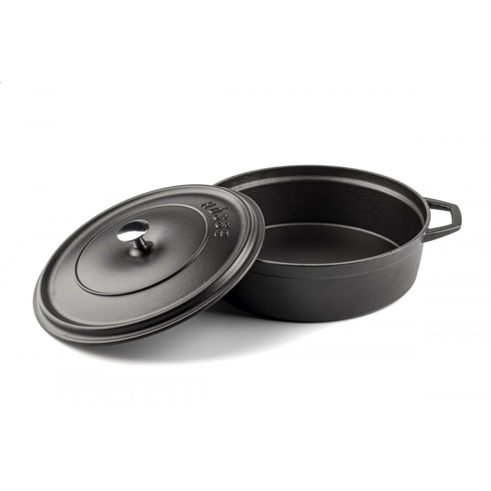 Mělký litinový hrnec Hosse, Black Onyx, Ф26 | Všechny produkty |  |