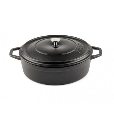 Mělký litinový hrnec Hosse, Black Onyx, Ф26 - Srovnání produktů