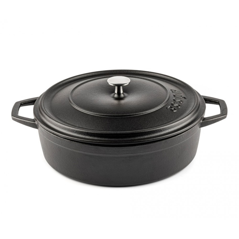 Mělký litinový hrnec Hosse, Black Onyx, Ф28 | Všechny produkty |  |