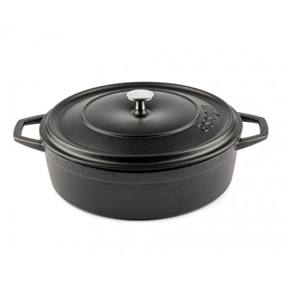 Mělký litinový hrnec Hosse, Black Onyx, Ф28 - Srovnání produktů