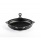 Smaltovaná litinová pánev na gril Hosse, Black Onyx, Ф24cm | Litinová pánev na gril | Litinová pánev |