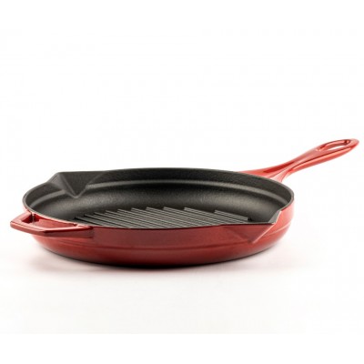 Smaltovaná litinová pánev na gril Hosse, Rubin, Ф28cm - Srovnání produktů