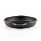 Smaltovaná litinová pánev na gril Hosse, Black Onyx, Ф22cm | Plochá litinová pánev | Litinová pánev |
