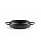 Smaltovaná litinová pánev se dvěma úchyty Hosse, Black Onyx, Ф16cm | Plochá litinová pánev | Litinová pánev |