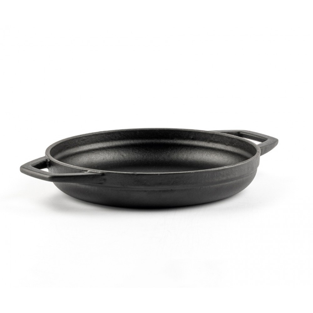 Smaltovaná litinová pánev se dvěma úchyty Hosse, Black Onyx, Ф19cm