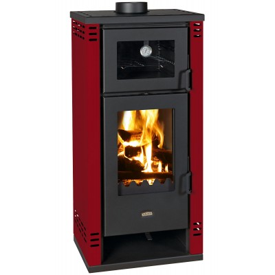 Krbová kamna s troubou Prity K2 GT F Červený, 8.1 kW - Srovnání produktů