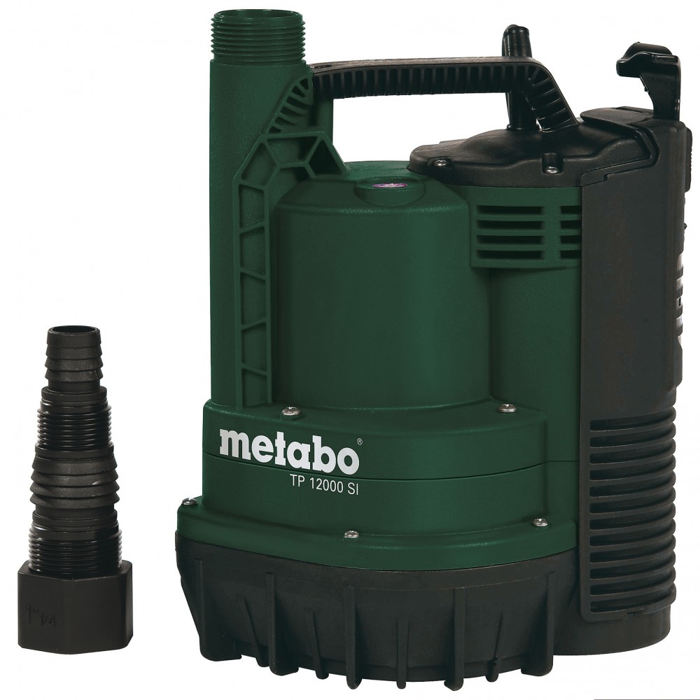 Ponorné čerpadlo na čistou vodu Metabo TP 12000 SI, výkon 600 W, průtok 11 700 l/h, dopravní výška 9 m | Ponorné čerpadlo | Vodní čerpadla |