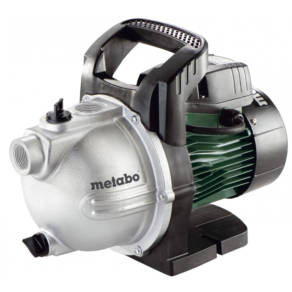 Zahradní čerpadlo na čistou vodu Metabo P 2000 G, 1", výkon 450 W, průtok 2000 l/h, dopravní výška 30 m