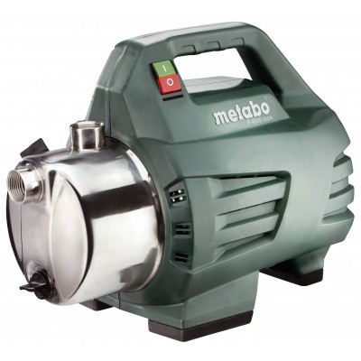 Zahradní čerpadlo na čistou vodu Metabo P 4500 INOX, 1", výkon 1300 W, průtok 75 l/min (4500 l/h), dopravní výška 48 m - Centrální vytápění