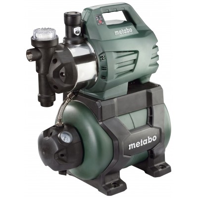 Jednofázové hydroforové čerpadlo METABO HWWI 4500/25 Inox, výkon 1300 W, průtok 4500 l/h, dopravní výška 48 m, objem nádrže 24 l - Srovnání produktů
