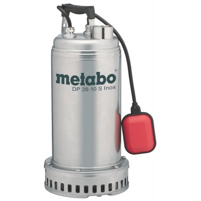 Jednofázové drenážní čerpadlo na znečištěnou vodu Metabo DP 28-10 S Inox, výkon 1850 W, průtok 28 000 l/h, dopravní výška 17 m - Srovnání produktů