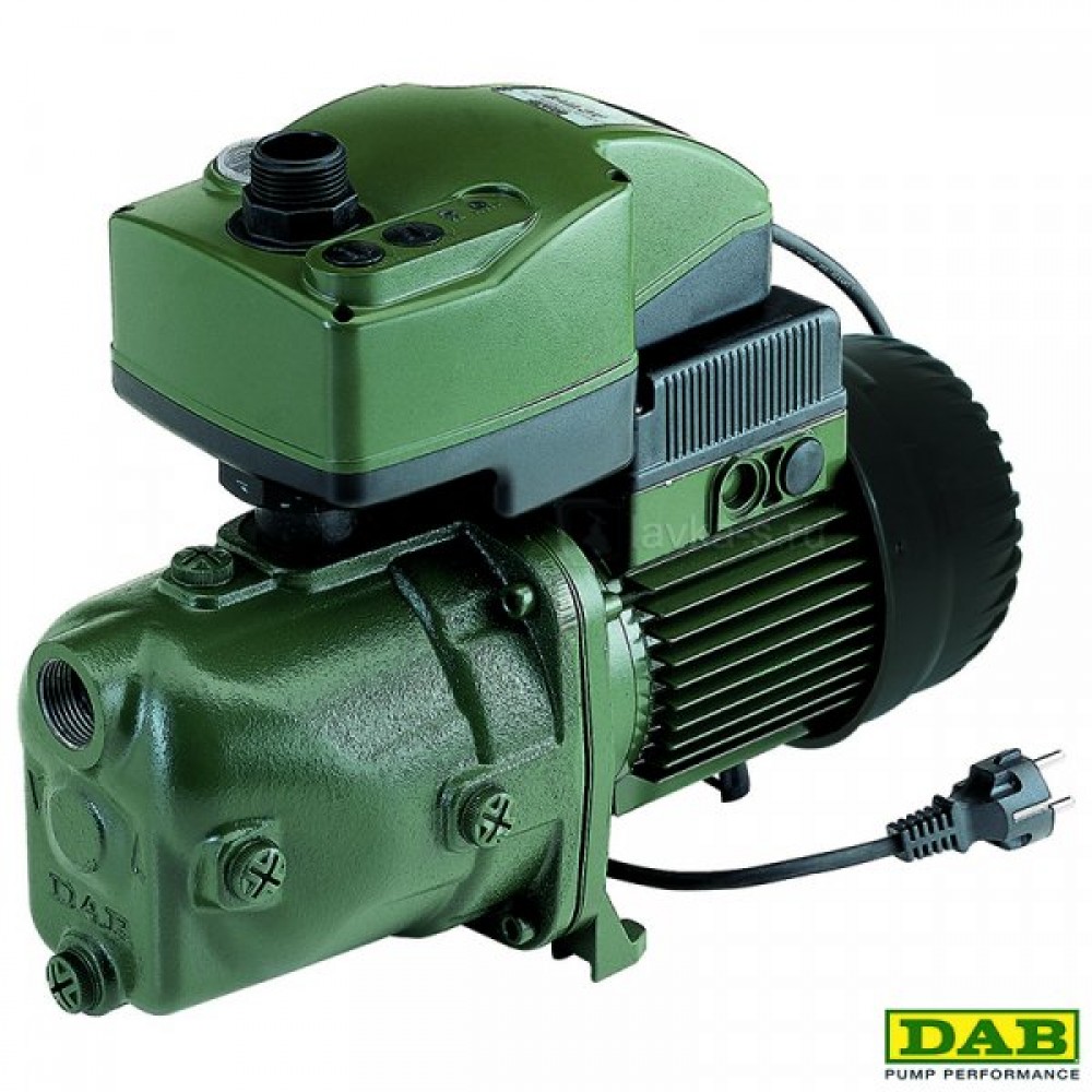 Hydrofor s elektronickým tlakovým spínačem DAB ACTIVE J 82 M, dopravní výška 47 m, průtok 3,6 m³/h, výkon 850 W | Elektrické čerpadlo | Vodní čerpadla |