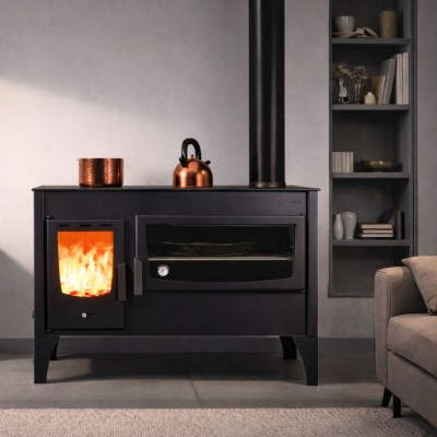 Sporák na tuhá paliva Balkan Energy ATS ΜΑSΙΝΑ VERGINA, 10.2kW - Balkan Energy