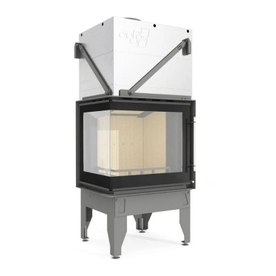 Krbová vložka UNIFLAM 660 DURO s rozvody vzduchu a přívodem vzduchu, levá strana, 10 kW - Krby