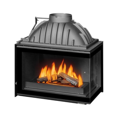 Krbová vložka UNIFLAM 700 PLUS ECO s klapkou a přívodem vzduchu, pravá strana, 9 kW - Krby