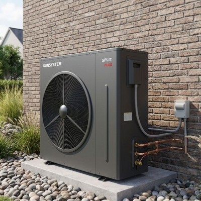 Tepelné čerpadlo typu split Sunsystem SPLIT PLUS 060 1PH vzduch-voda, 6.22kW - Tepelná čerpadla