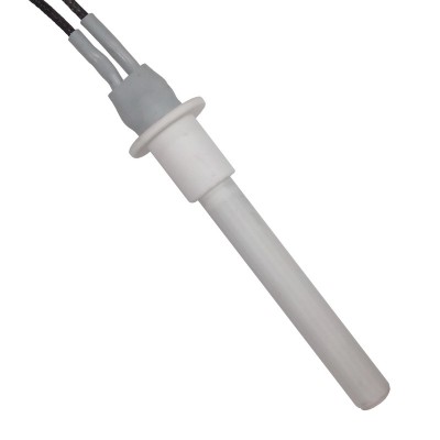 Keramický zapalovač / topné těleso pro peletová kamna MCZ, RED a další, celková délka 107 mm, 315 W - Náhradní díly na peletová kamna