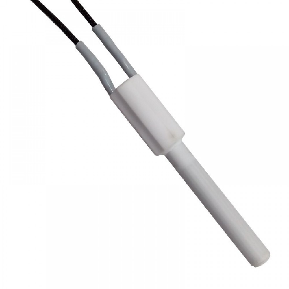 Keramický zapalovač / topné těleso pro peletová kamna Ravelli, MCZ, Palazzetti, Karmek One a další, celková délka 103 mm, 200 W | Topné těleso na peletová kamna | Náhradní díly na peletová kamna |
