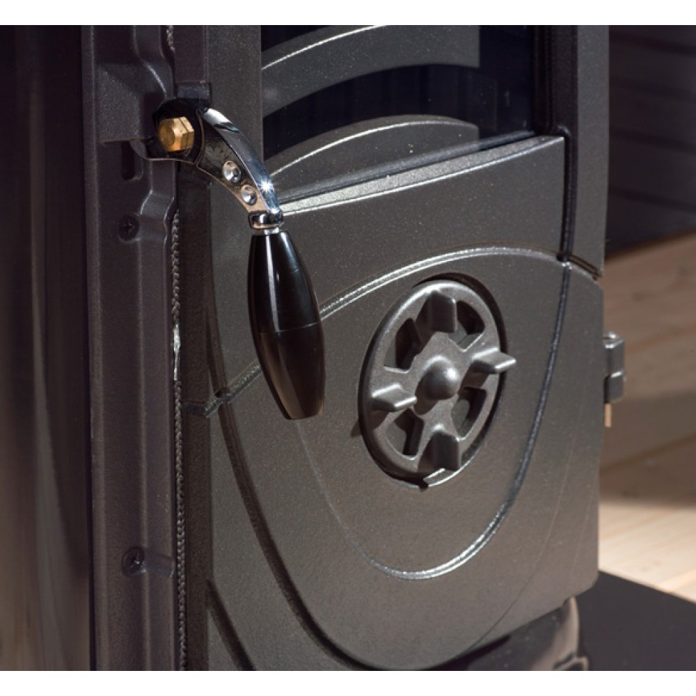 Italská litinová krbová kamna La Nordica Super Junior zelený, 5.7kW | Kamna na dřevo | Krbová kamna |