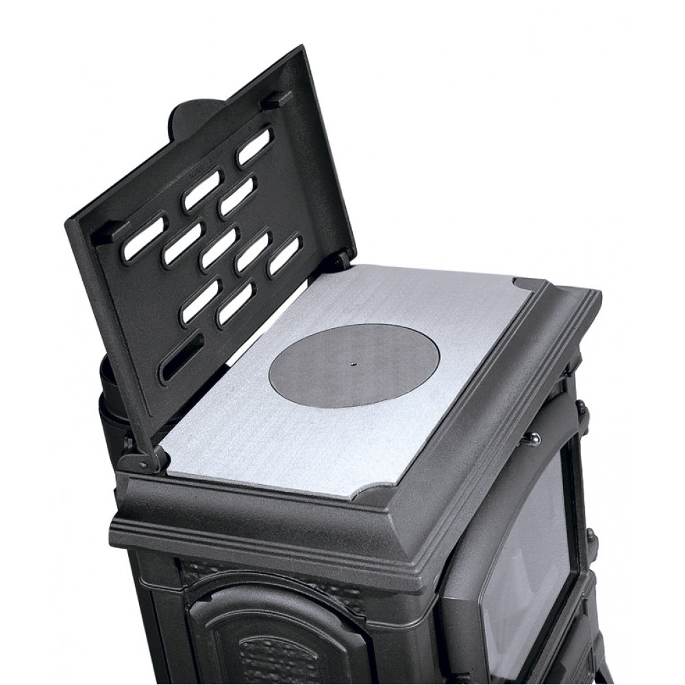 Italská litinová krbová kamna La Nordica Isetta CC Lean s varnou deskou, 7.7kW | Kamna na dřevo | Krbová kamna |