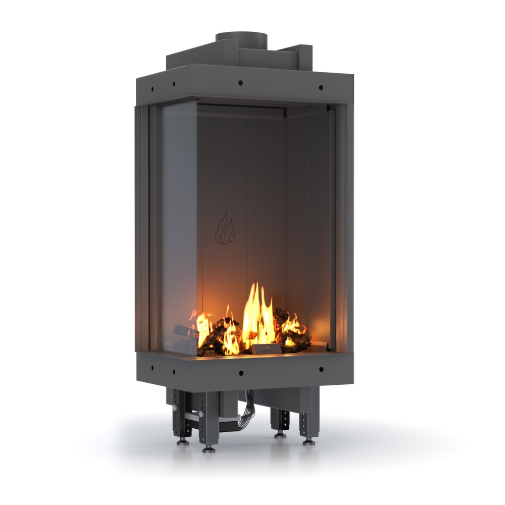 Plynový krb Balkan Energy GAS STANDING CORNER, 3.9kW - 6.0kW | Plynové krby | Krby |