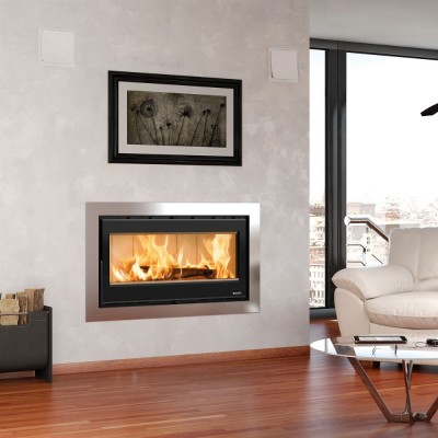 Italská litinová krbová vložka La Nordica Inserto 100 Wide, 8.1kW - La Nordica