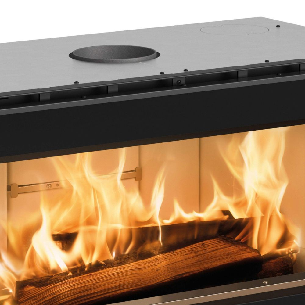 Italská litinová krbová vložka La Nordica Inserto 100 Wide, 8.1kW | Krbové vložky | Krby |