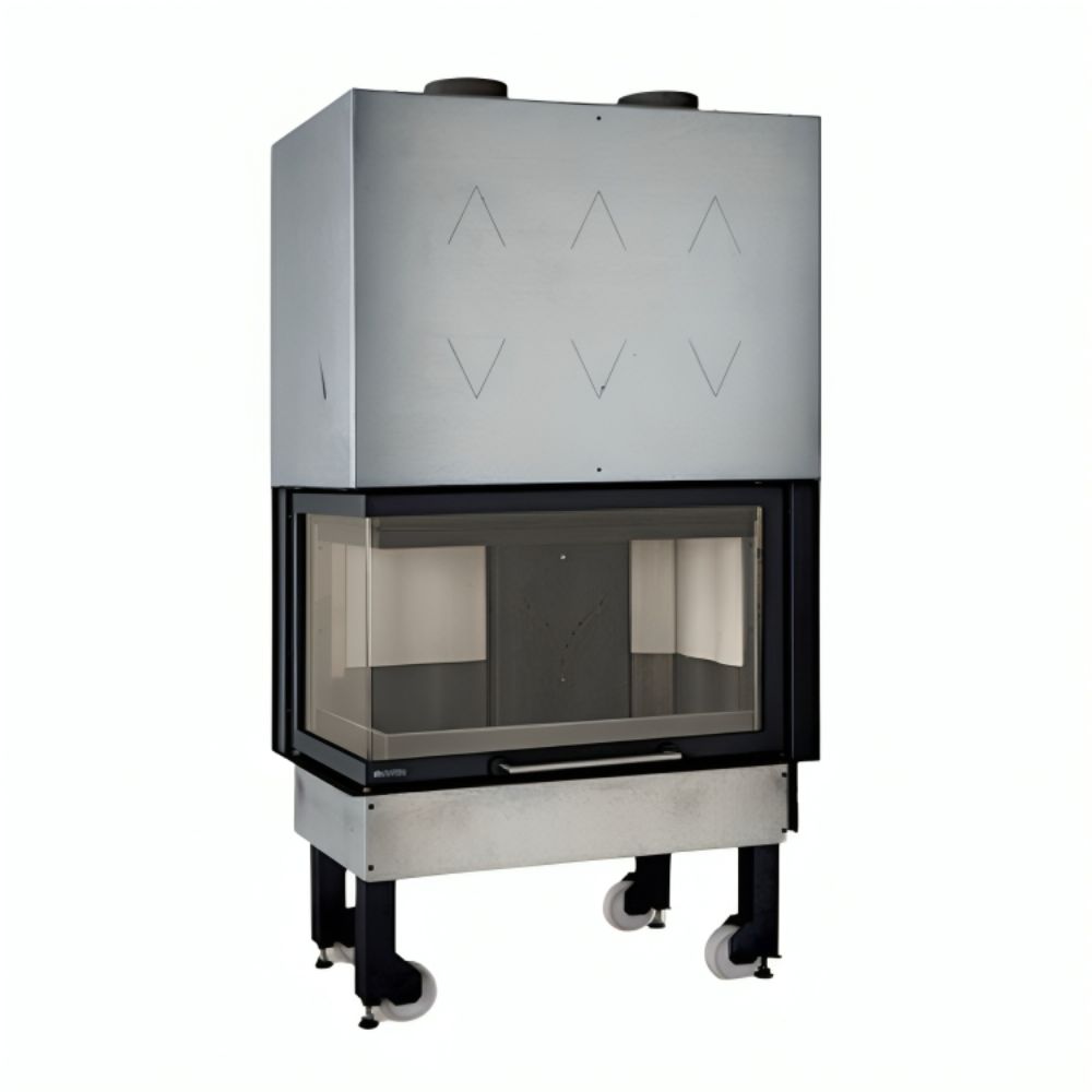 Italská litinová krbová vložka La Nordica Monoblocco 800 Angolo vlevo, 10.0kW | Krbové vložky | Krby |