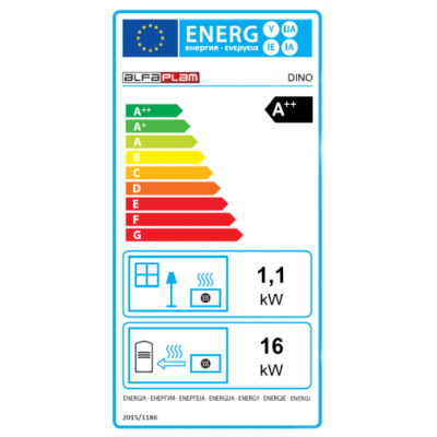 Peletová kamna s teplovodním výměníkem Alfa Plam Dino Hnědý, 17kW - Srovnání produktů