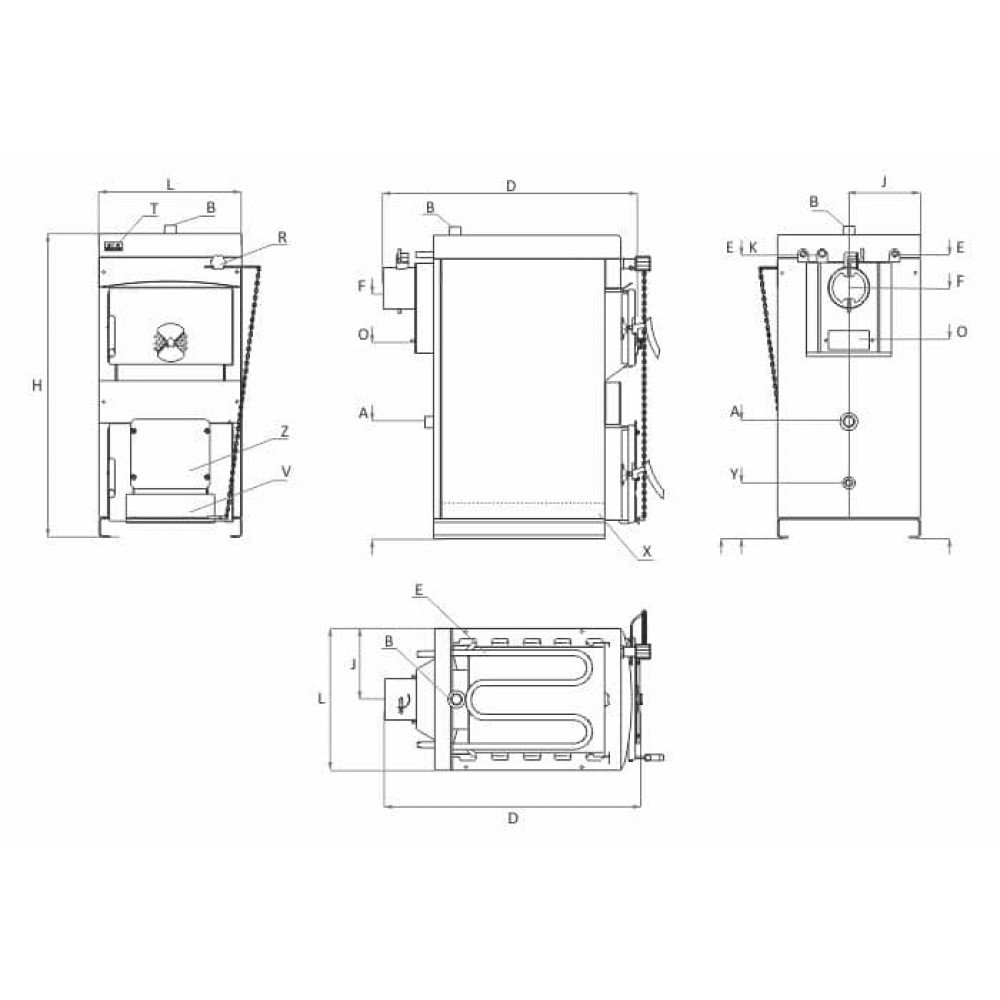 Kotel na tuhá paliva BURNiT NWB 25, 20kW | Kotle na tuhá paliva |  |