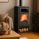 Krbová kamna s troubou Balkan Energy Troy, 7.8kW | Krbová kamna s troubou | Krbová kamna |