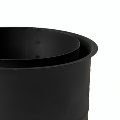 Dvojitá komínová růžice, MK NERO, Ocel, Černá, 115mm, Ø150, Tloušťka 2mm - Srovnání produktů