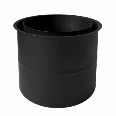 Dvojitá komínová růžice, MK NERO, Ocel, Černá, 115mm, Ø130, Tloušťka 2mm - Srovnání produktů