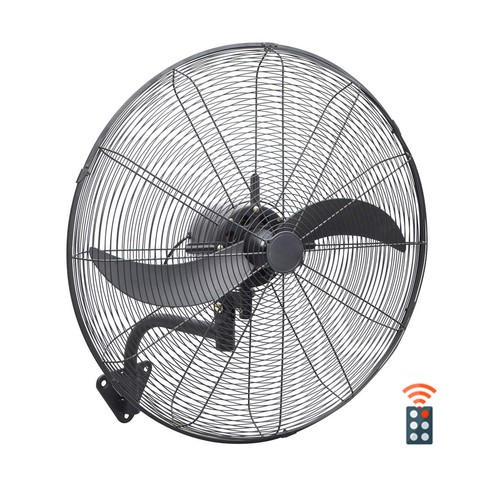 Stěnový ventilátor s dálkovým ovládáním Telemax FW65-ER1, 66cm |  |  |
