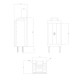 Plynový krb Velmora Fire GAS STANDING STRAIGHT, 3.9kW - 6.0kW | Plynové krby | Krby |