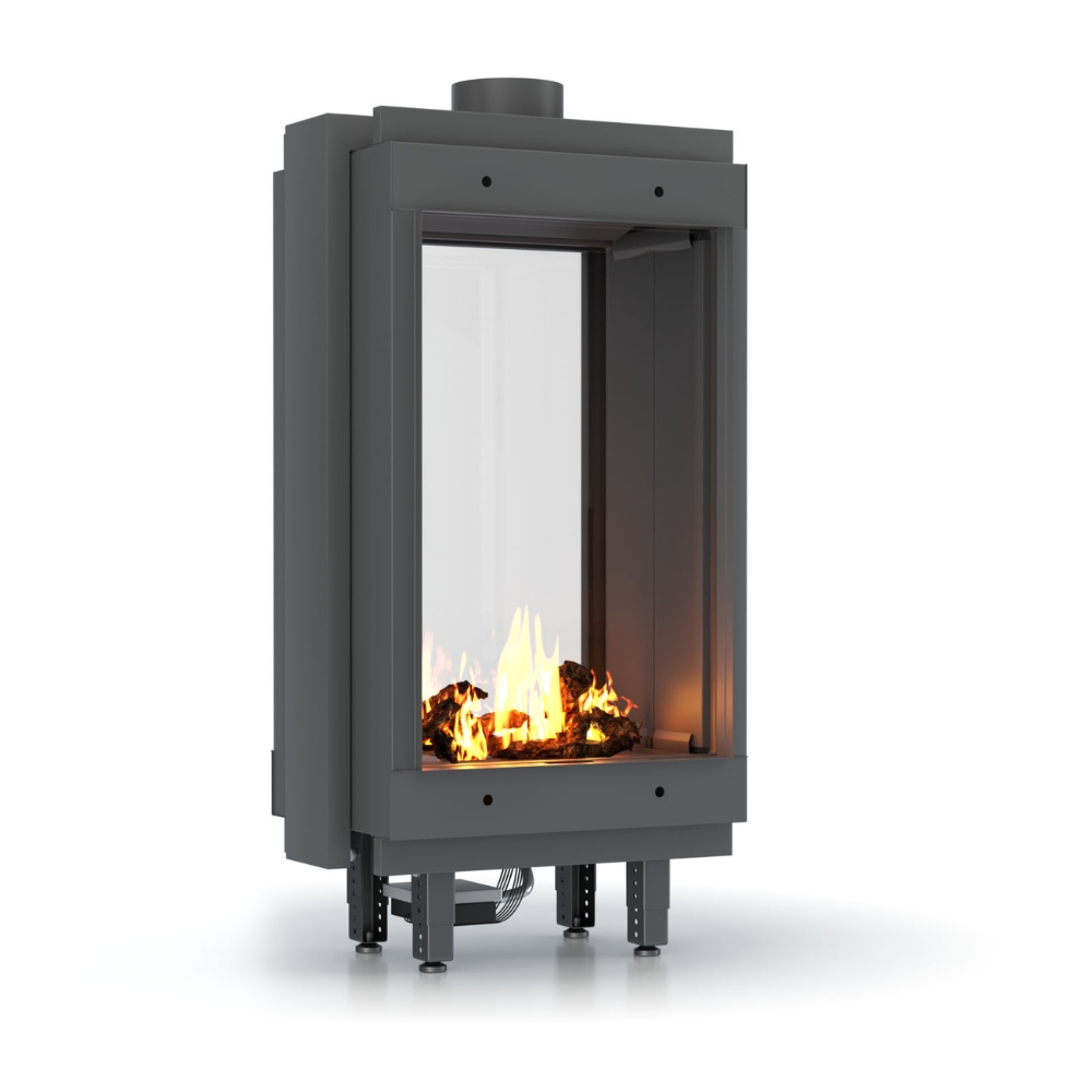 Plynový krb Velmora Fire GAS STANDING TUNNEL, 3.9kW - 6.0kW | Plynové krby | Krby |