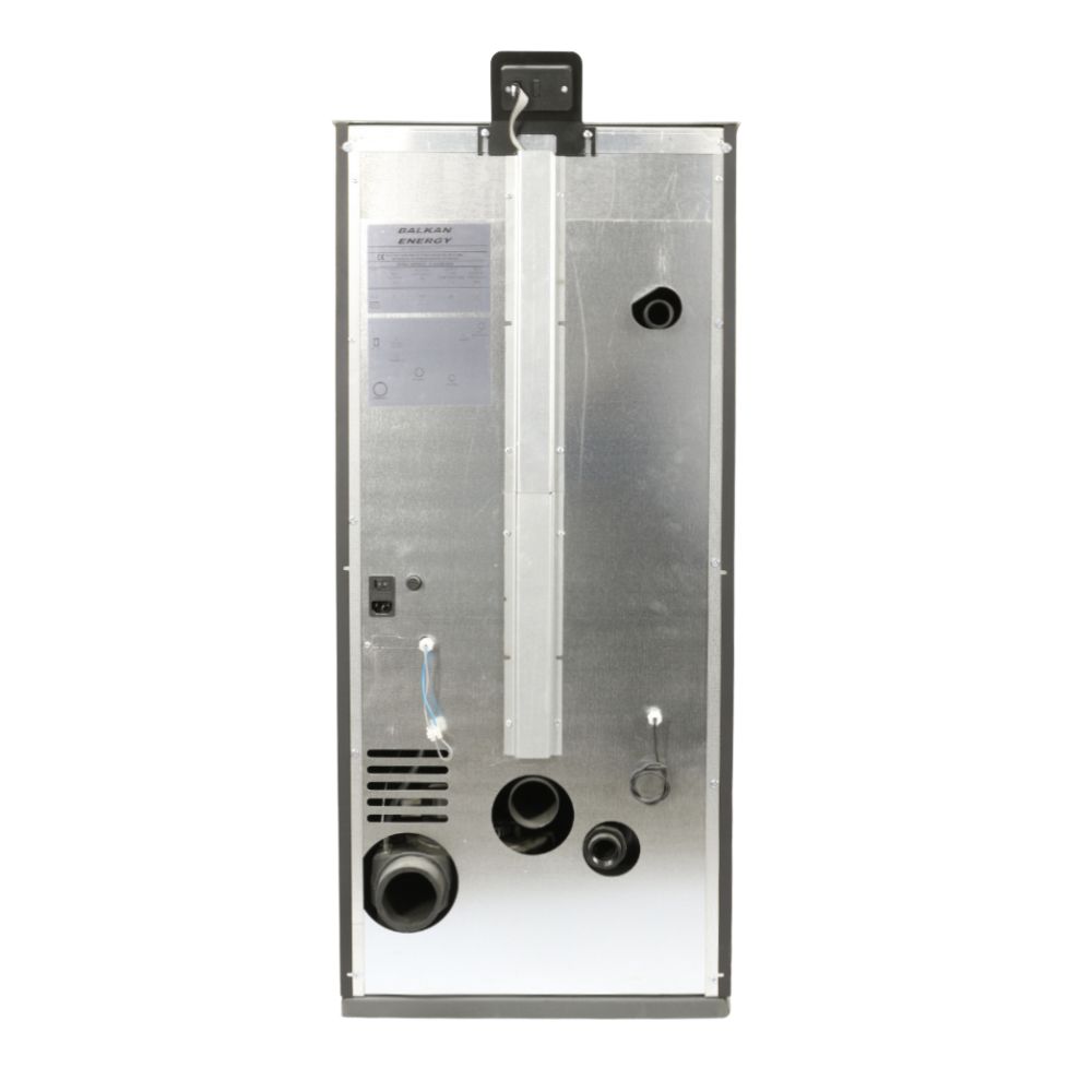 Peletová kamna s teplovodním výměníkem Mytherm IOLI TS 35 šedá, 38kW | Peletová kamna s teplovodním výměníkem | Peletová kamna |