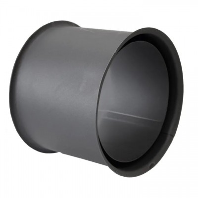 Dvojitá komínová růžice, PARKANEX, Ocel, Černá, 115mm, Ø150, Tloušťka 2mm - Srovnání produktů
