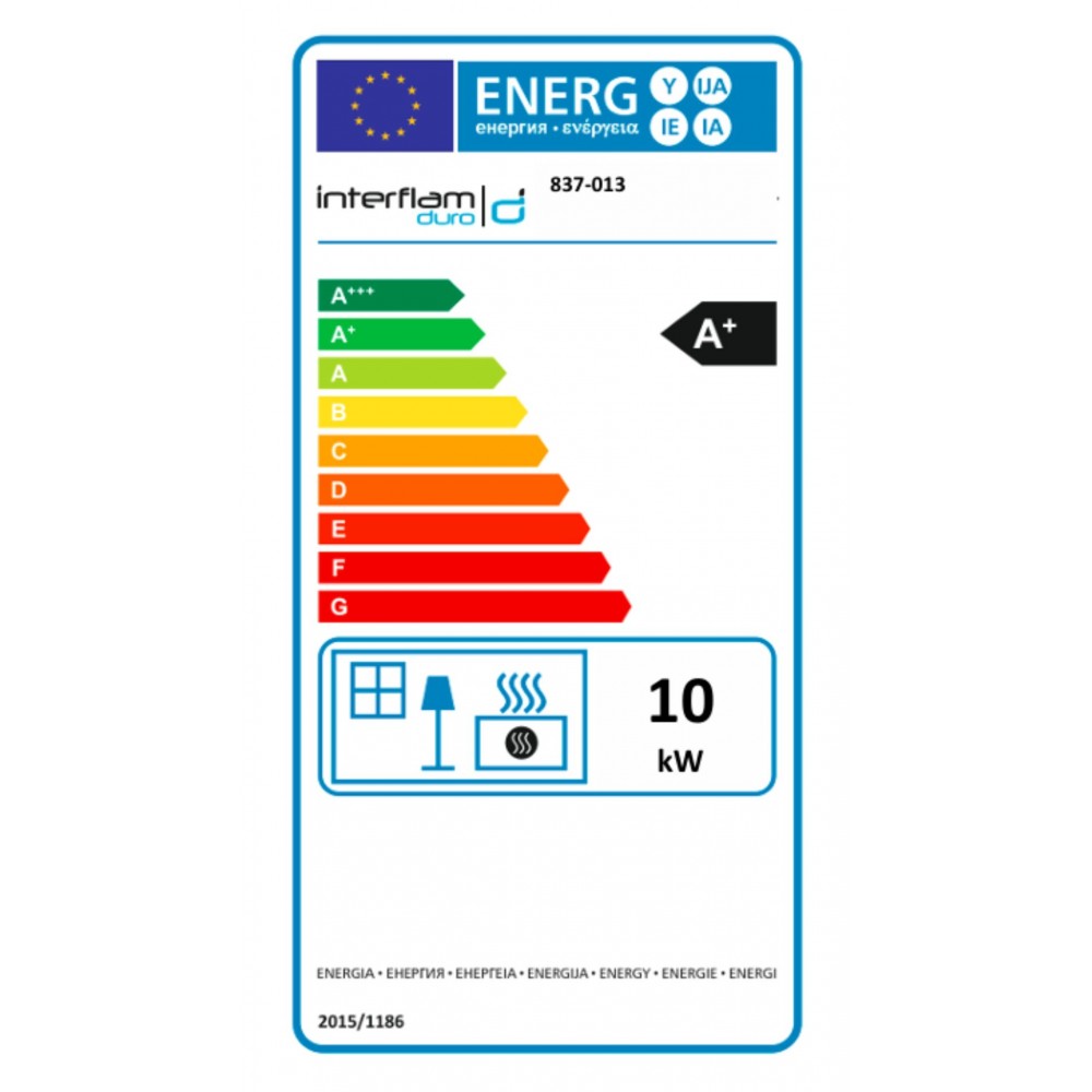 Krbová vložka UNIFLAM 660 DURO s rozvody vzduchu a přívodem vzduchu, pravá strana, 10 kW | Krbové vložky | Krby |
