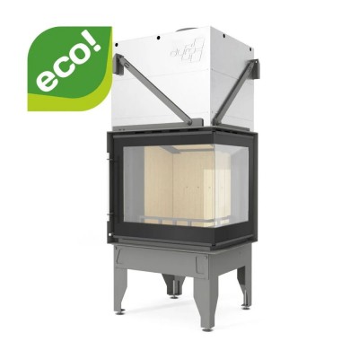 Krbová vložka UNIFLAM 660 DURO s rozvody vzduchu a přívodem vzduchu, pravá strana, 10 kW - Krby