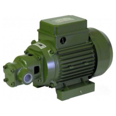 Jednofázové zubové čerpadlo na oleje SAER CFP, 3/4", výkon 0,37 kW, průtok 0,6 m³/h, dopravní výška 97 m - Centrální vytápění
