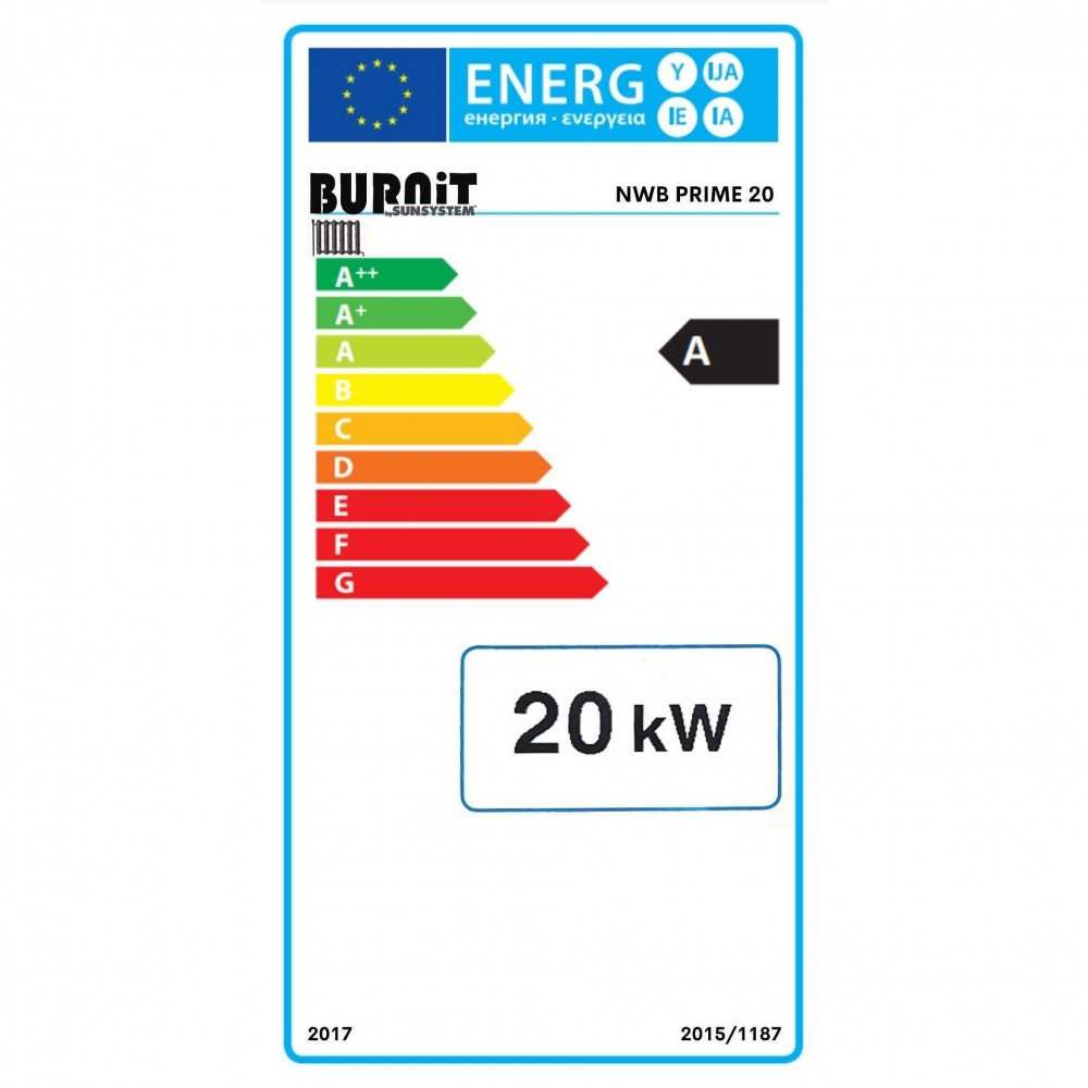 Kotel na tuhá paliva BURNiT NWB PRIME 20, 20kW | Kotle na tuhá paliva | Dřevo |