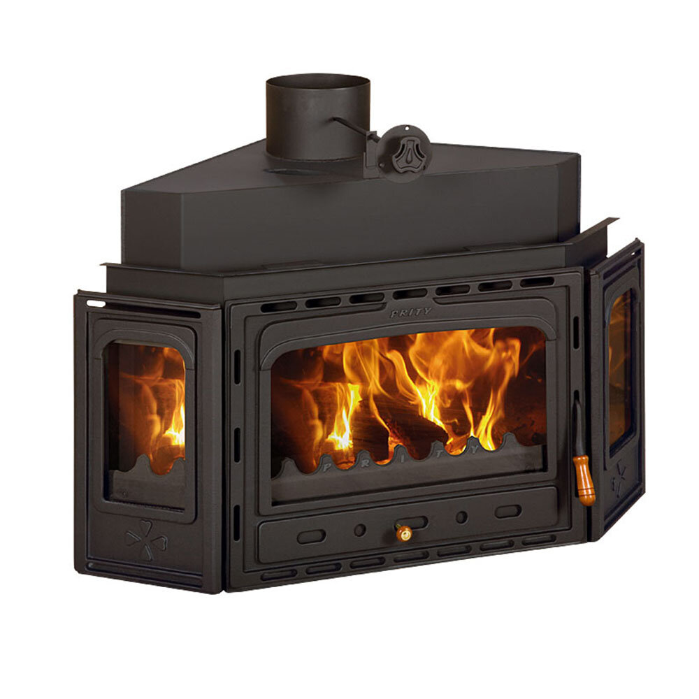 Krbová vložka Prity ATC litinová, 14.2kW | Krbové vložky | Krby |