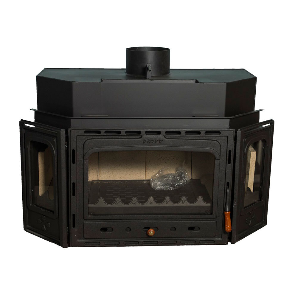 Krbová vložka Prity TC litinová, 16kW | Krbové vložky | Krby |